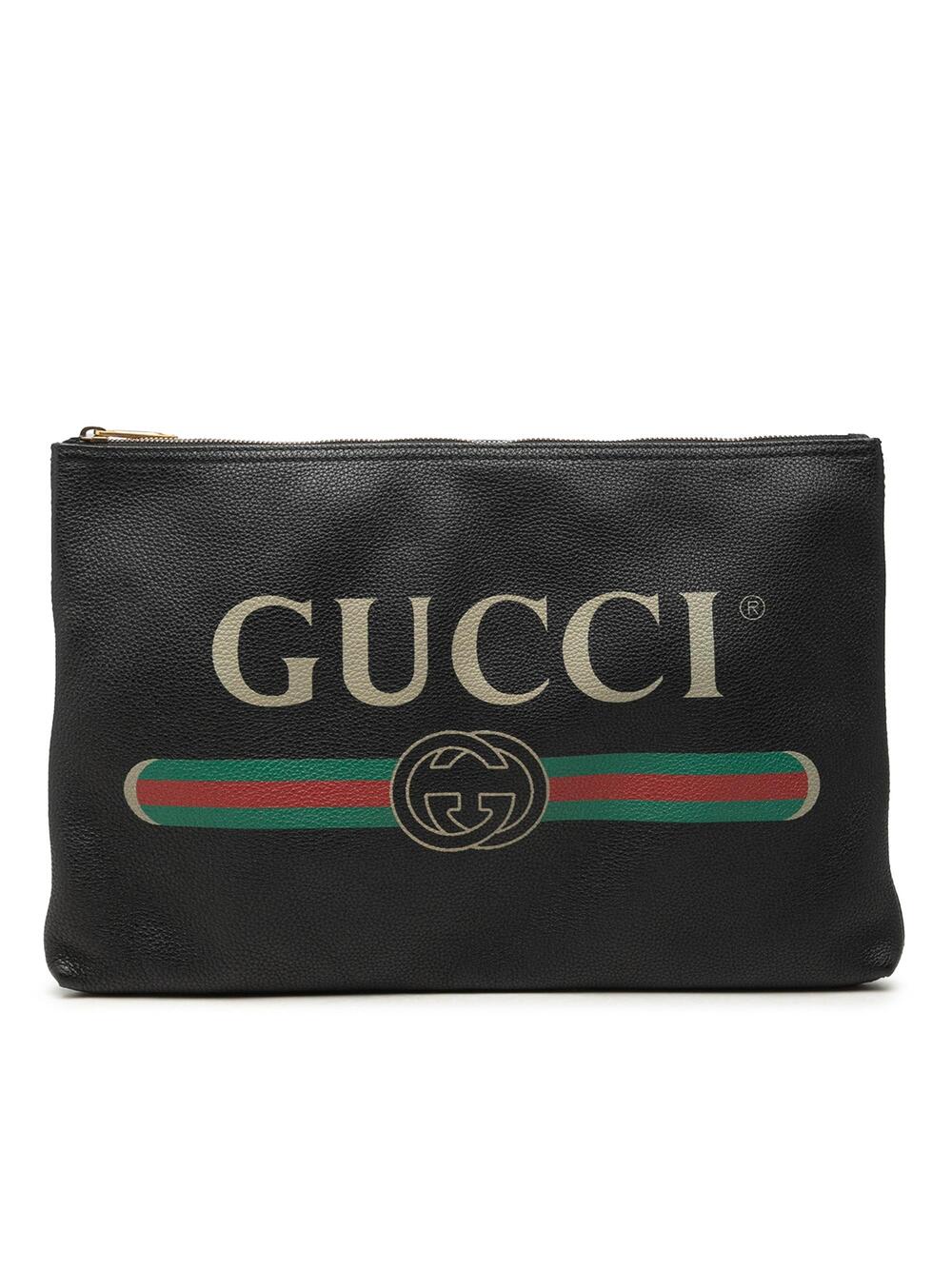 Gucci Logo Portfolio Pouch Printed #375984G50B
